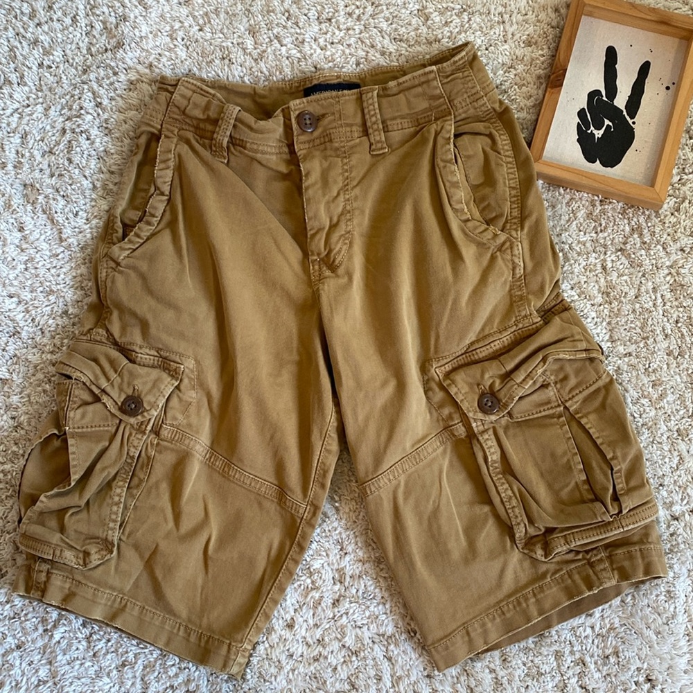 AE Extreme Flex Ling Length Cargo Shorts